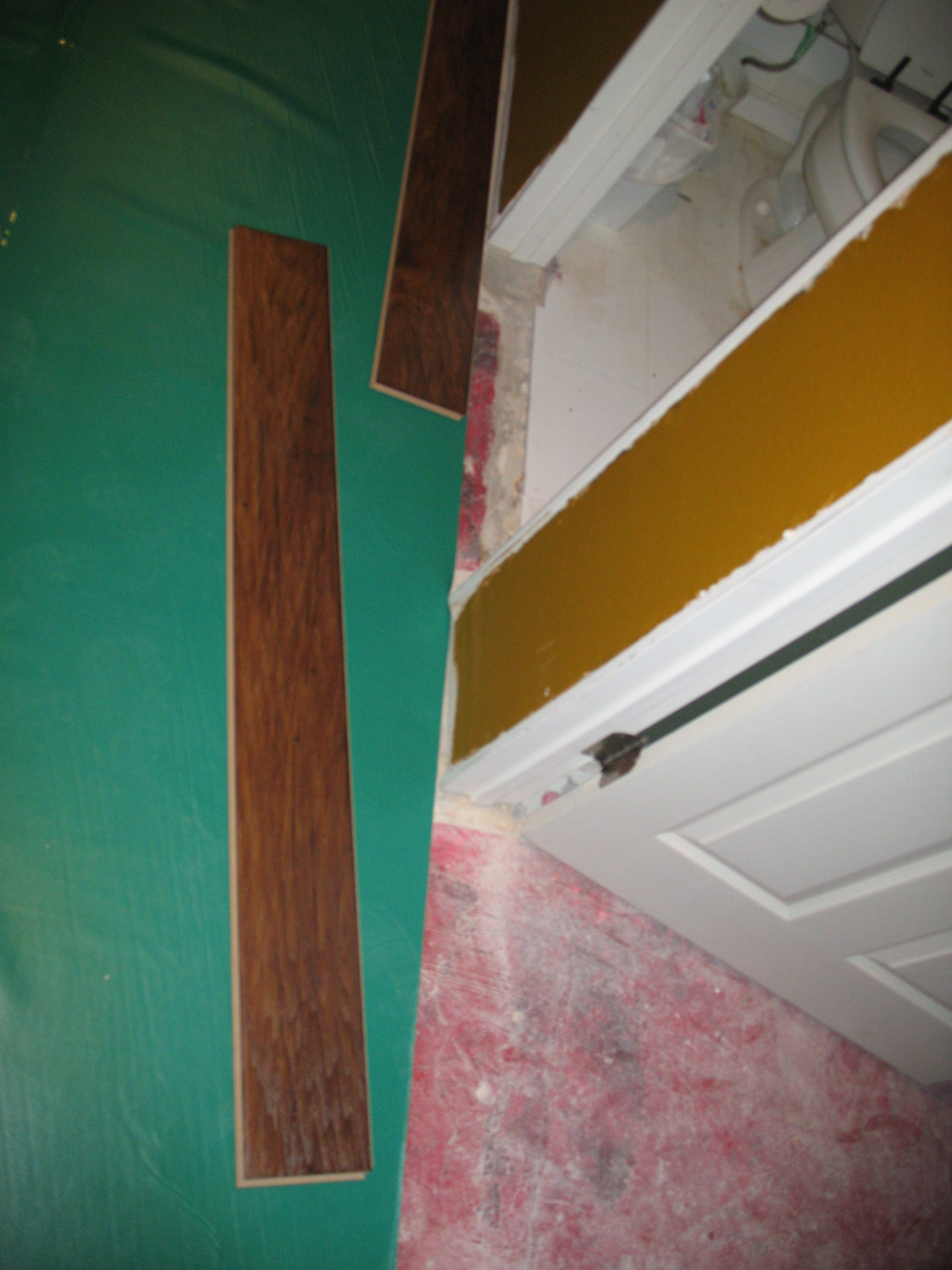 Wood Flooring Installation Of Protective Padding Pictures